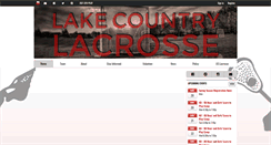Desktop Screenshot of lakecountrylacrosse.com